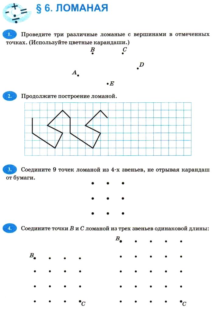 Ломаная Фото 1 Класс